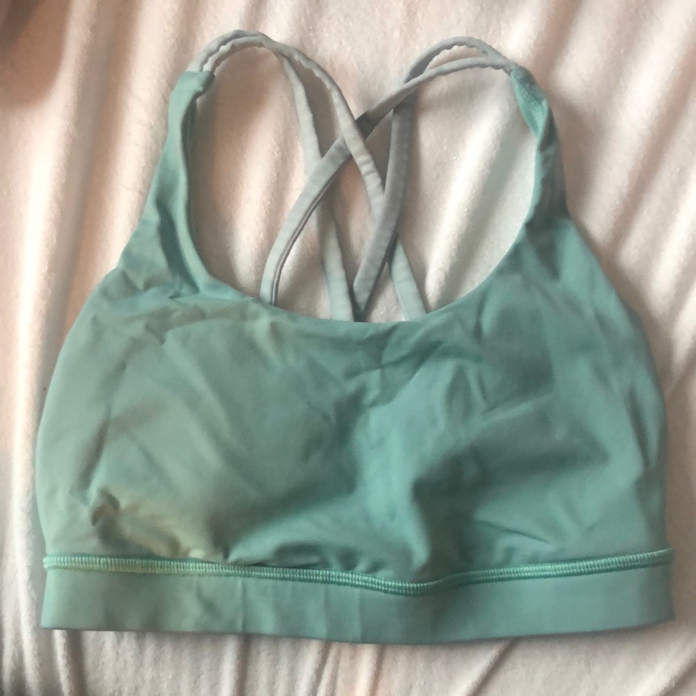 Lululemon energy bra - green